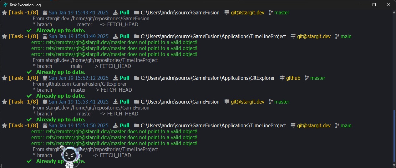Scheduler Overview Screenshot